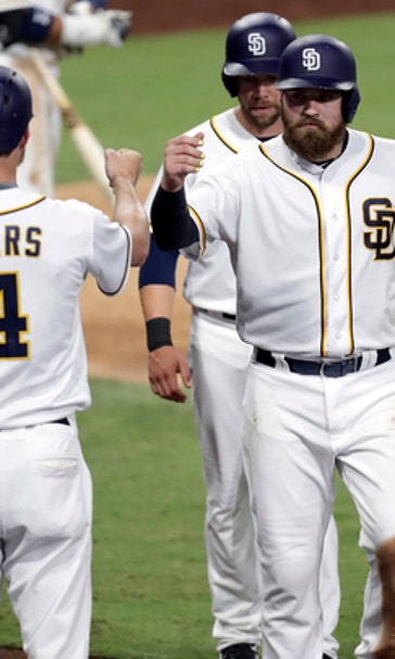 Schimp's 4 RBIs and Richard's gem lifts Padres to